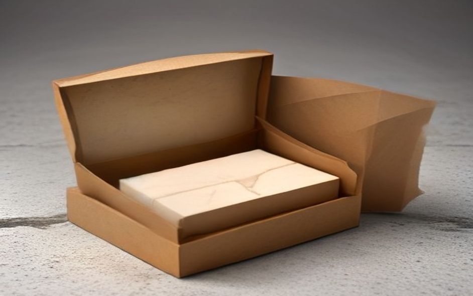Caja rígida magnética para joyería fina con clisé dorado